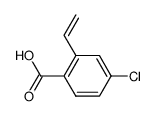 4-chloro-2-vinylbenzoic acid Structure