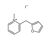 1-Methyl-2-(2-furylmethyl)pyridinium iodide结构式
