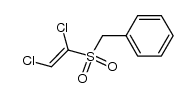 1,2-Dichlor-1-benzylsulfon-ethylen Structure