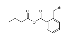2-(bromomethyl)benzoic butyric anhydride结构式