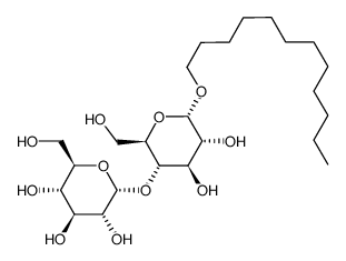n-Dodecyl α-D-maltoside Structure