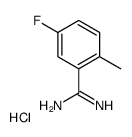 5-氟-2-甲基-苯甲酰胺盐酸盐结构式