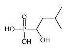 (1-hydroxy-3-methylbutyl)phosphonic acid Structure