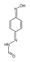 formic acid-(4-hydroxyimino-cyclohexa-2,5-dienylidenehydrazide) Structure
