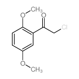 2-氯-1-(2,5-二甲氧基苯基)乙酮结构式