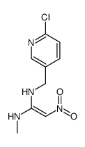 1-N'-[(6-chloropyridin-3-yl)methyl]-1-N-methyl-2-nitroethene-1,1-diamine Structure