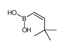 [(Z)-3,3-dimethylbut-1-enyl]boronic acid结构式