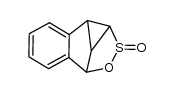 2a,2b,6b,6c-Tetrahydro-1-oxa-2-thiabenzo[a]cyclopropa[cd]pentalene 2-Oxide Structure