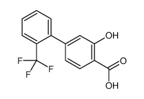2-hydroxy-4-[2-(trifluoromethyl)phenyl]benzoic acid Structure