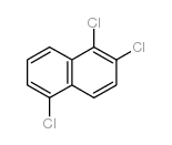 卤蜡(Β-氯代萘)结构式