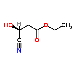 Ethyl 3-cyano-3-hydroxypropanoate Structure