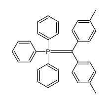 bis(4-methylphenyl)methylidene-triphenyl-λ5-phosphane Structure