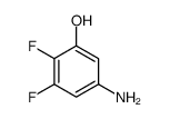 5-Amino-2,3-difluorophenol structure