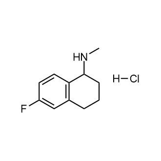 6-Fluoro-N-methyl-1,2,3,4-tetrahydronaphthalen-1-aminehydrochloride Structure
