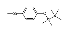 tert-butyl-dimethyl-(4-trimethylsilylphenoxy)silane结构式