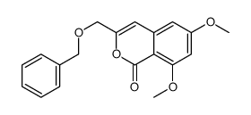 6,8-dimethoxy-3-(phenylmethoxymethyl)isochromen-1-one Structure