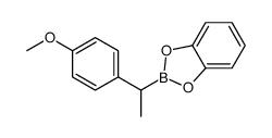 2-[1-(4-methoxyphenyl)ethyl]-1,3,2-benzodioxaborole结构式