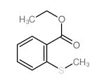 Benzoic acid,2-(methylthio)-, ethyl ester Structure