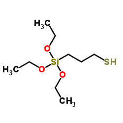 γ-巯丙基三乙氧基硅烷结构式