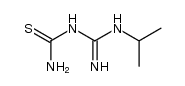 isopropylcarbamimidoyl-thiourea结构式
