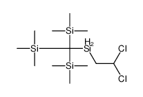 [2,2-dichloroethylsilyl-bis(trimethylsilyl)methyl]-trimethylsilane结构式
