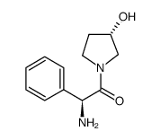 (2S,3s)-n-3-羟基吡咯烷-苯基甘氨酰胺结构式