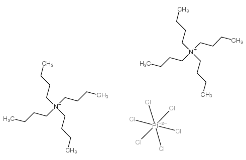 四丁基ammonium hexa氯platinate(IV)结构式