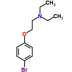 2-(4-Bromophenoxy)-N,N-diethylethanamine结构式