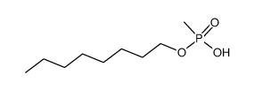n-octyl methylphosphonic acid Structure