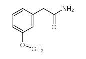 2-(3-甲氧基苯基)乙酰胺结构式