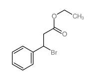 ethyl 3-bromo-3-phenyl-propanoate结构式