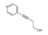4-(4-吡啶基)-3-丁炔-1-醇结构式