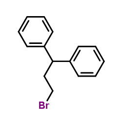 3,3-二苯基丙基溴结构式