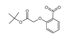 (2-nitrophenoxy)-acetic acid tert-butyl ester Structure
