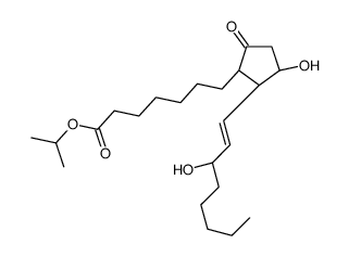 Prostaglandin E1 isopropyl ester结构式