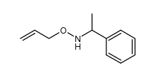 O-allyl-N-(α-methylbenzyl)hydroxylamine结构式