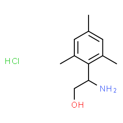 2-Amino-2-mesitylethan-1-ol hydrochloride Structure