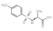 N-对甲苯磺酰-L-丙氨酸结构式