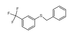 benzyl 3-(trifluoromethyl)phenyl sulfide Structure