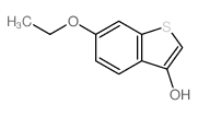 Benzo[b]thiophene-3-ol,6-ethoxy- Structure