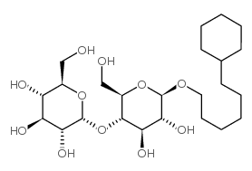 6-CYCLOHEXYLHEXYL-BETA-D-MALTOSIDE结构式
