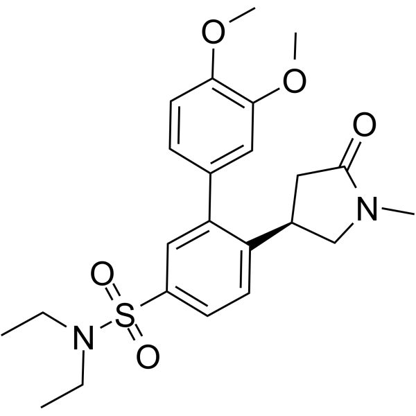 BET bromodomain inhibitor 2 Structure