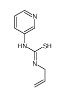 1-烯丙基-3-(吡啶-3-基)硫脲结构式