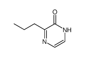 2-hydroxy-3-propylpyrazine结构式