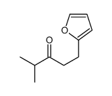 1-(furan-2-yl)-4-methylpentan-3-one结构式