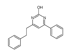 2-Hydroxy-4-phenyl-6-phenethylpyrimidine结构式