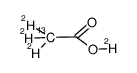 acetic-2-13C-d3acid-d Structure