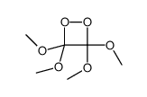 3,3,4,4-tetramethoxydioxetane Structure