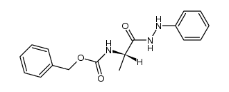 Z-Ala-NHNHPh结构式