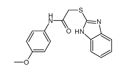 2-((1H-benzo[d]imidazol-2-yl)thio)-N-(4-methoxyphenyl)acetamide picture